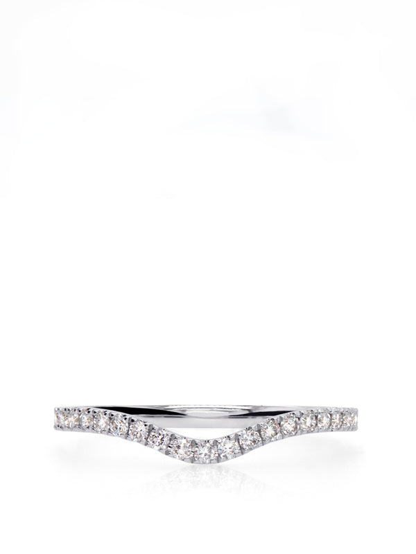 Curve Diamond Ring