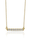 Diamond Bar Necklace