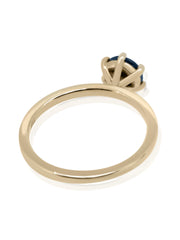 1.26ct Premium Blue Sapphire - Classic Solitaire