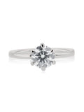 1ct D/VS2 Certified Classic Solitaire