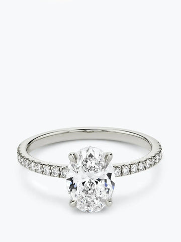 1ct D colour SI1 clarity Emerald Cut Solitaire