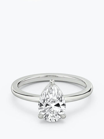 1ct D colour SI1 clarity Emerald Cut Solitaire