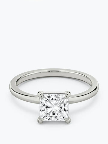 1ct D colour SI1 clarity Emerald Cut Solitaire