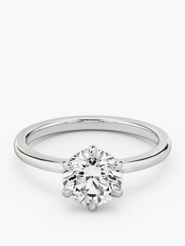 1ct D colour SI1 clarity Emerald Cut Solitaire